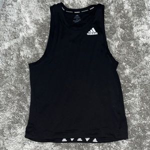 Men’s black Adidas tank top